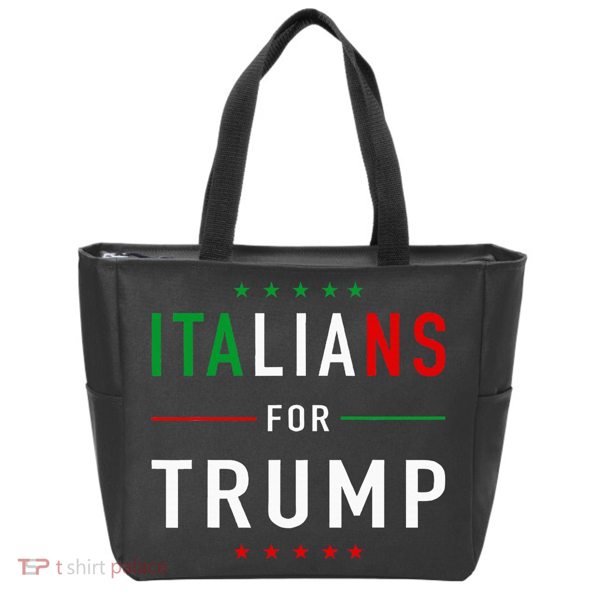 Italians For Trump Pro Trump Italiano Supporter Tote Bag