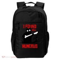 I Found This Humerus Funny Cat Anatomy Backpack thumb 0