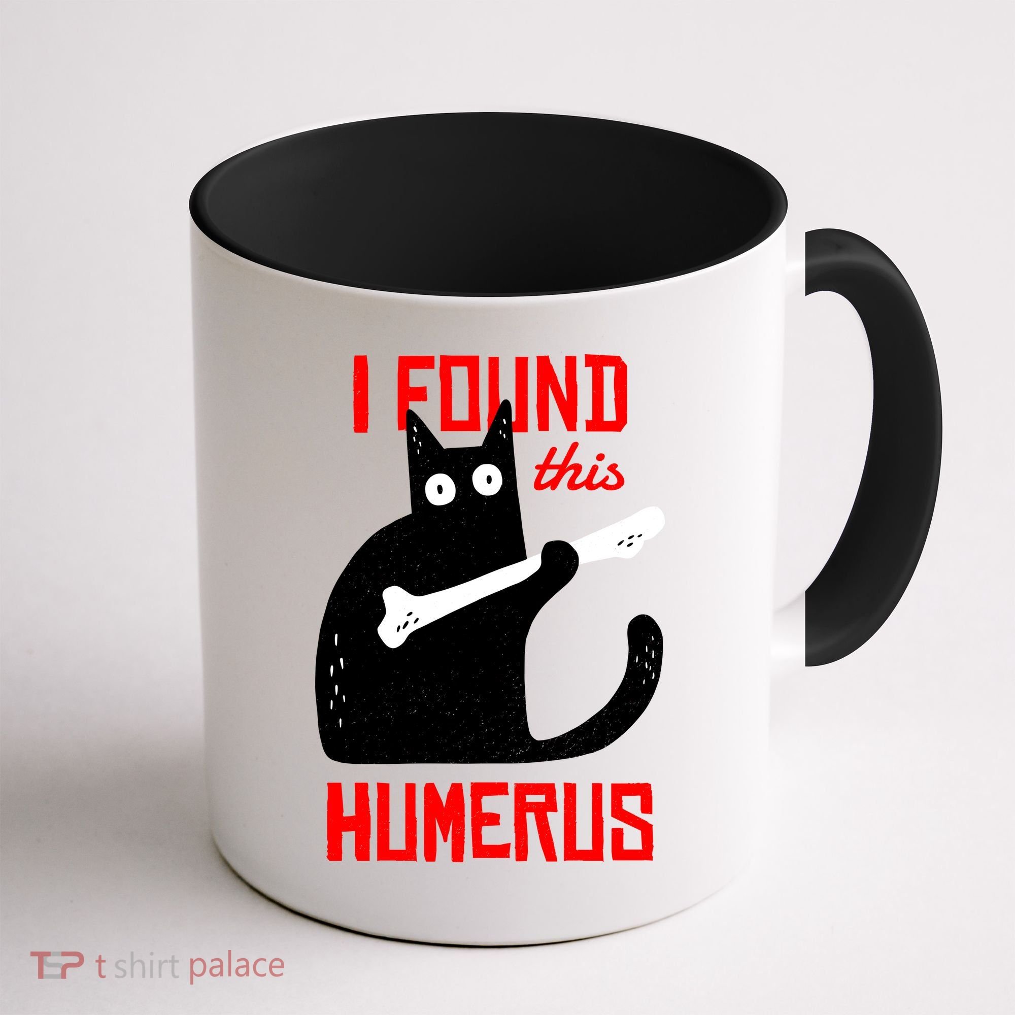 I Found This Humerus Funny Cat Anatomy Coffee Mug