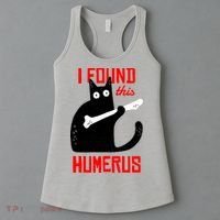 I Found This Humerus Funny Cat Anatomy Women's Tank Top thumb 3