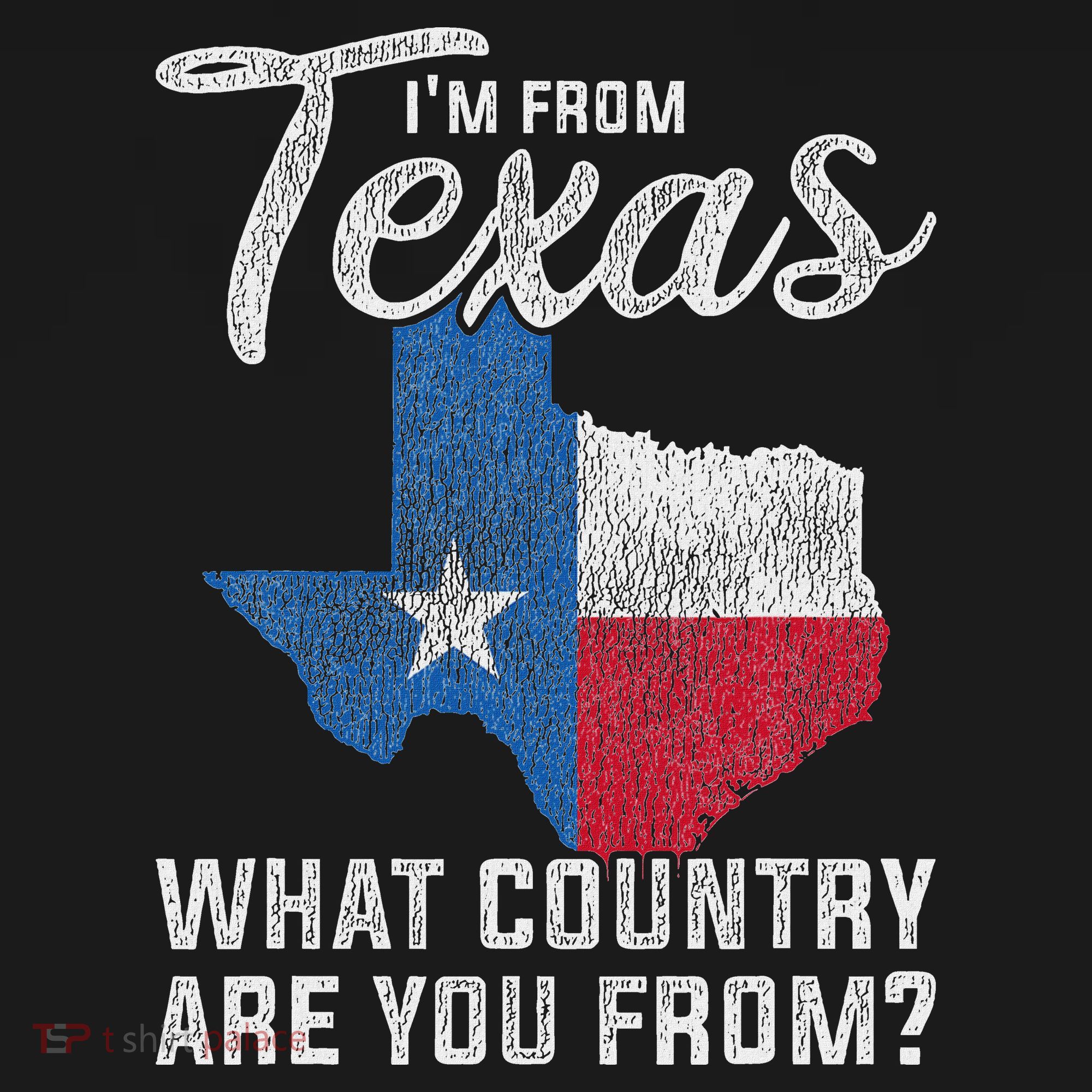 Im From Texas What Country Are You From Texas Mousepad