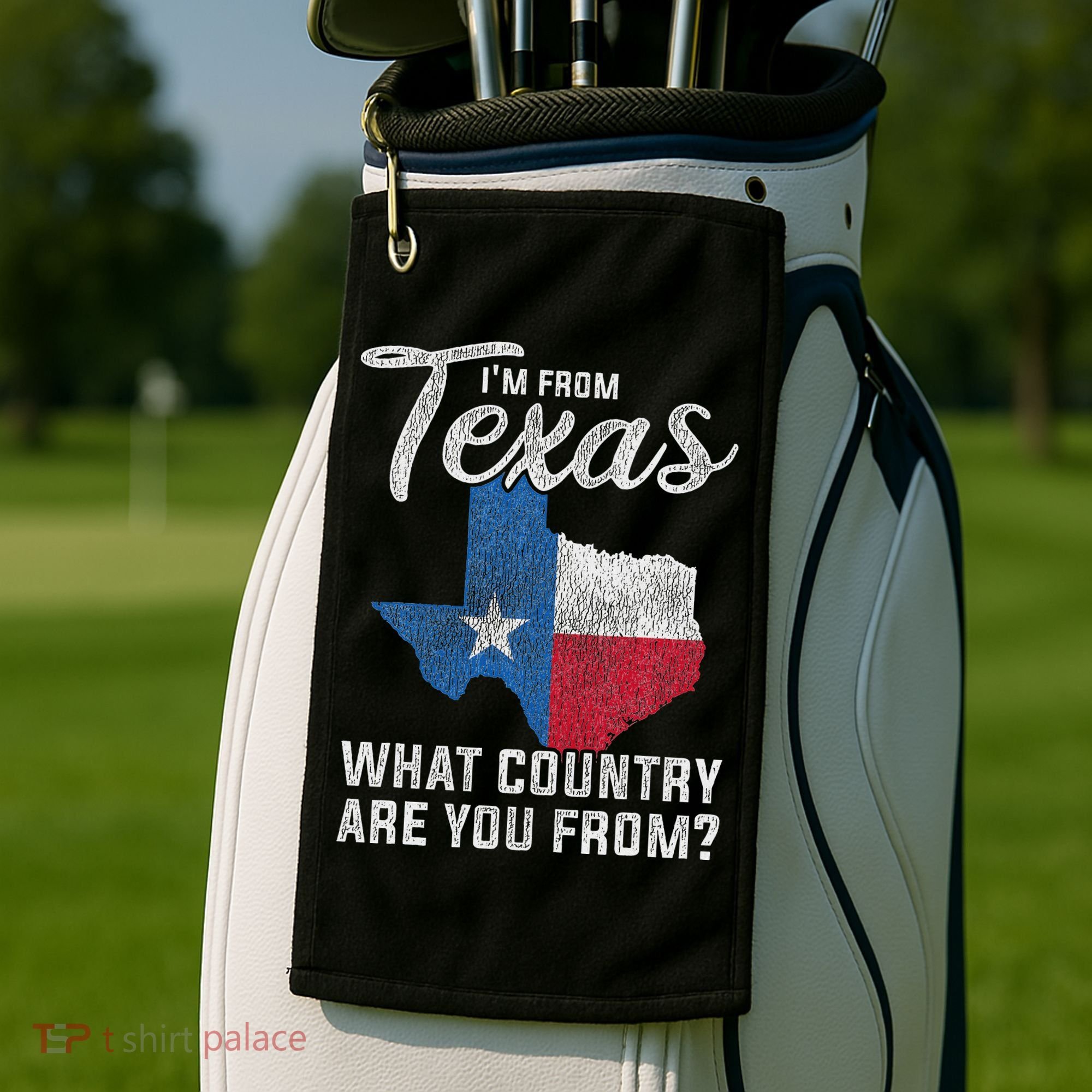 Im From Texas What Country Are You From Texas Golf Towel