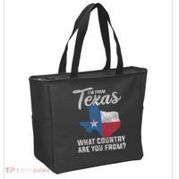 Im From Texas What Country Are You From Texas Tote Bag thumb 2