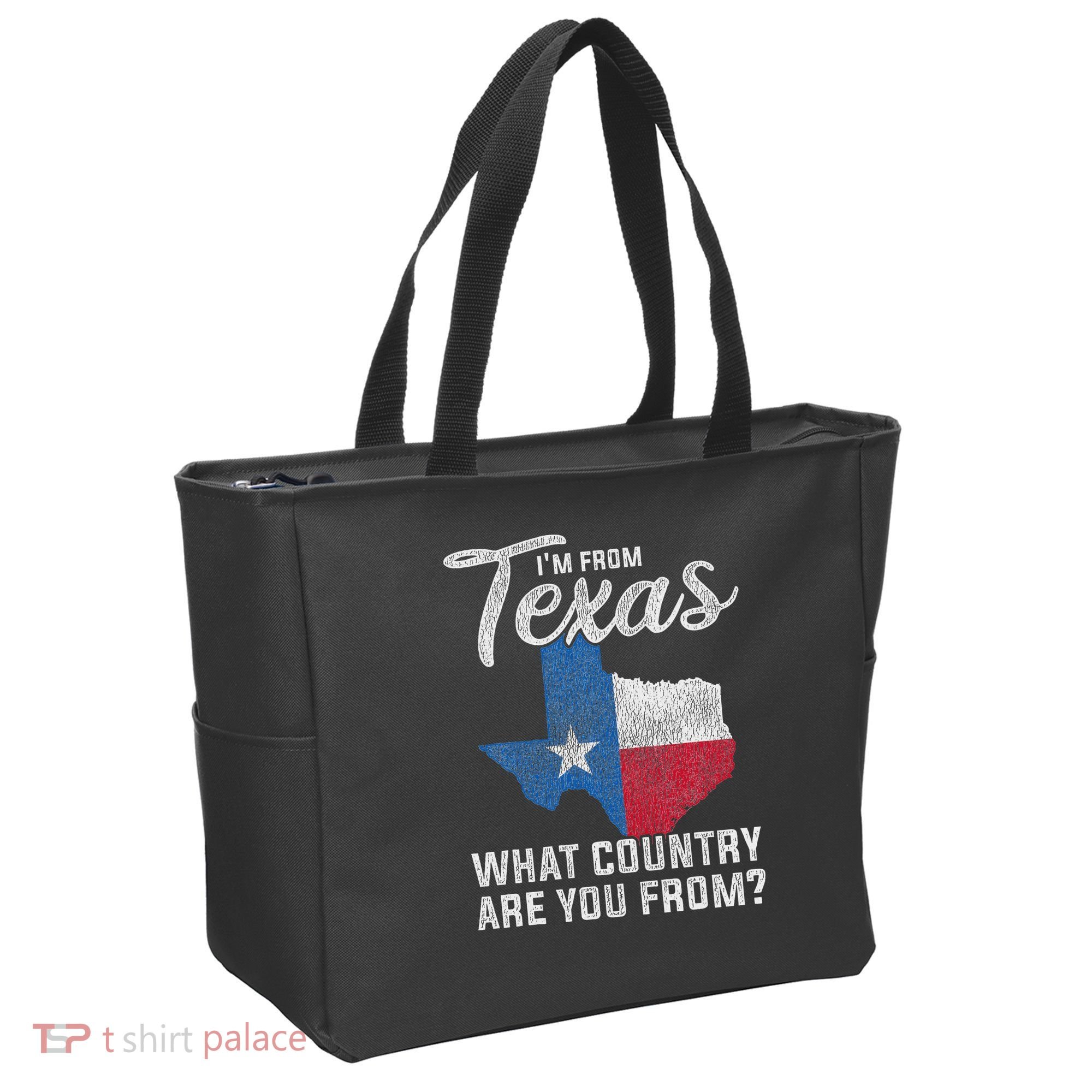 Im From Texas What Country Are You From Texas Tote Bag