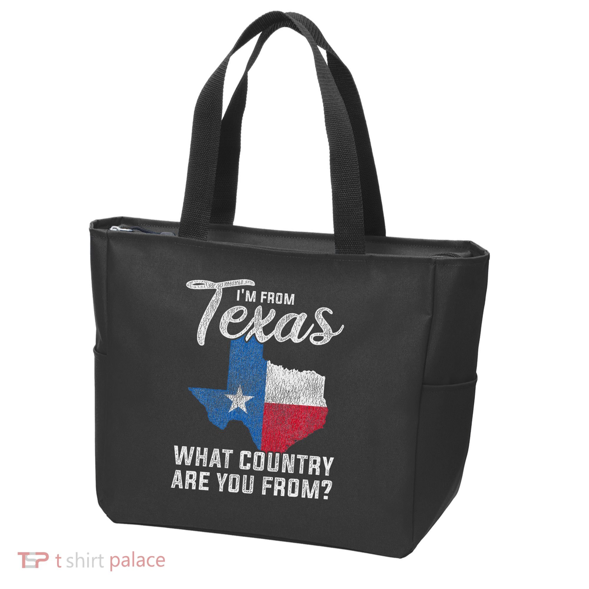 Im From Texas What Country Are You From Texas Tote Bag