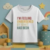 IM Feeling Unburdened By What Has Been Toddler T-Shirt thumb 3