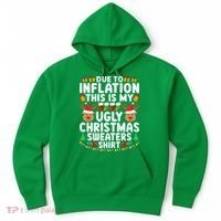 Inflation Fun Ugly Christmas Sweater Hoodie thumb 0