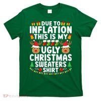 Inflation Fun Ugly Christmas Sweater T-Shirt thumb 0