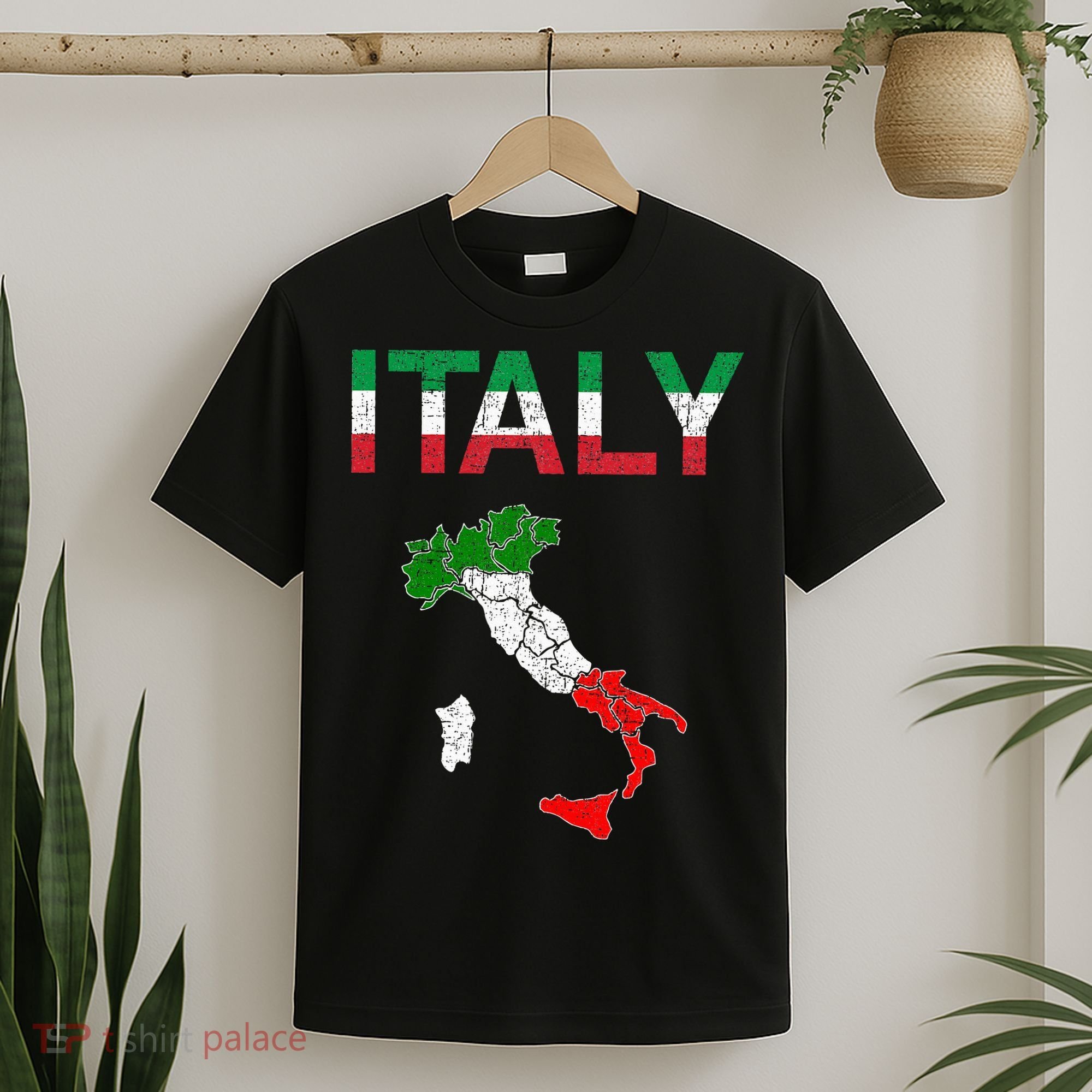 Italy Flag Vintage Italian Italia T-Shirt