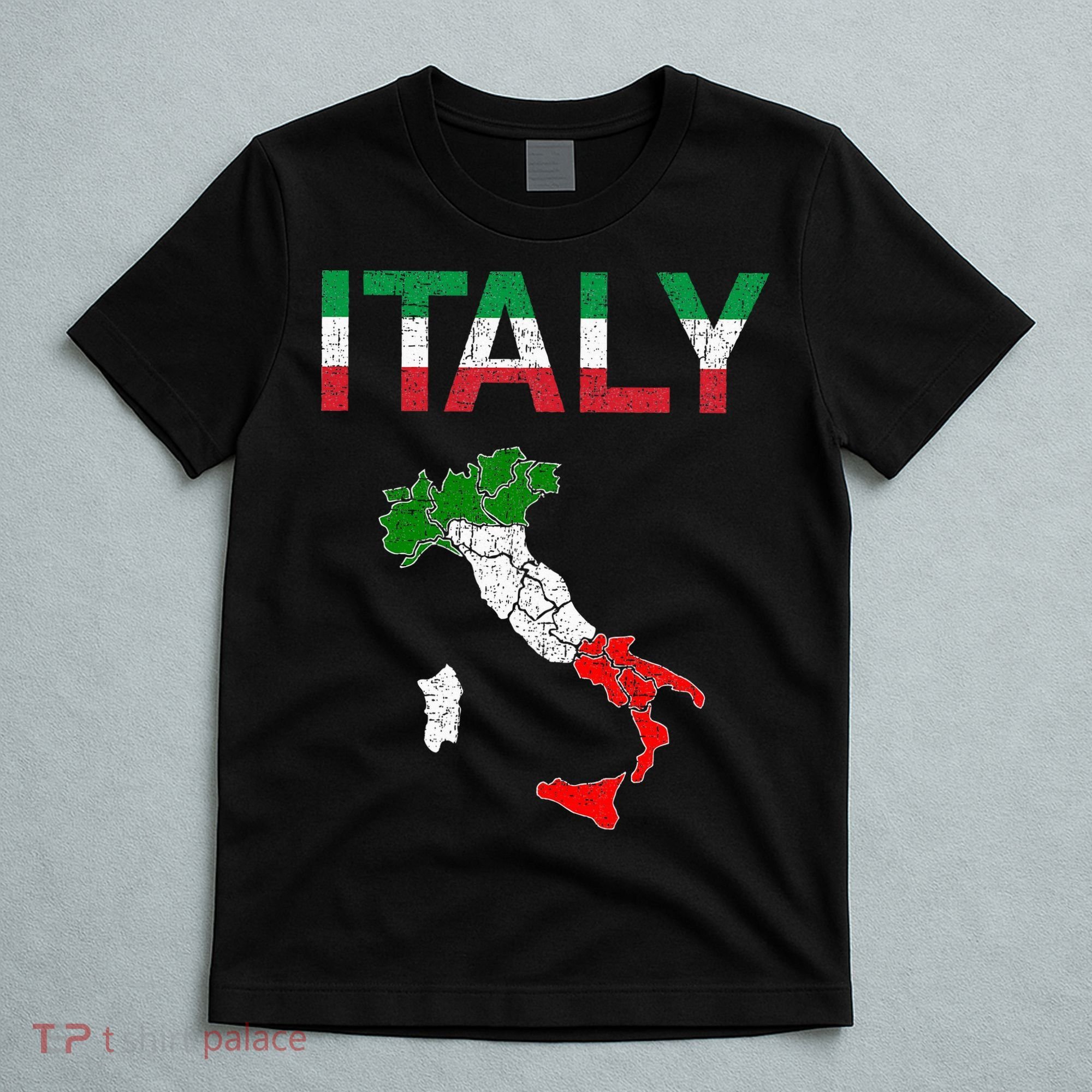 Italy Flag Vintage Italian Italia T-Shirt