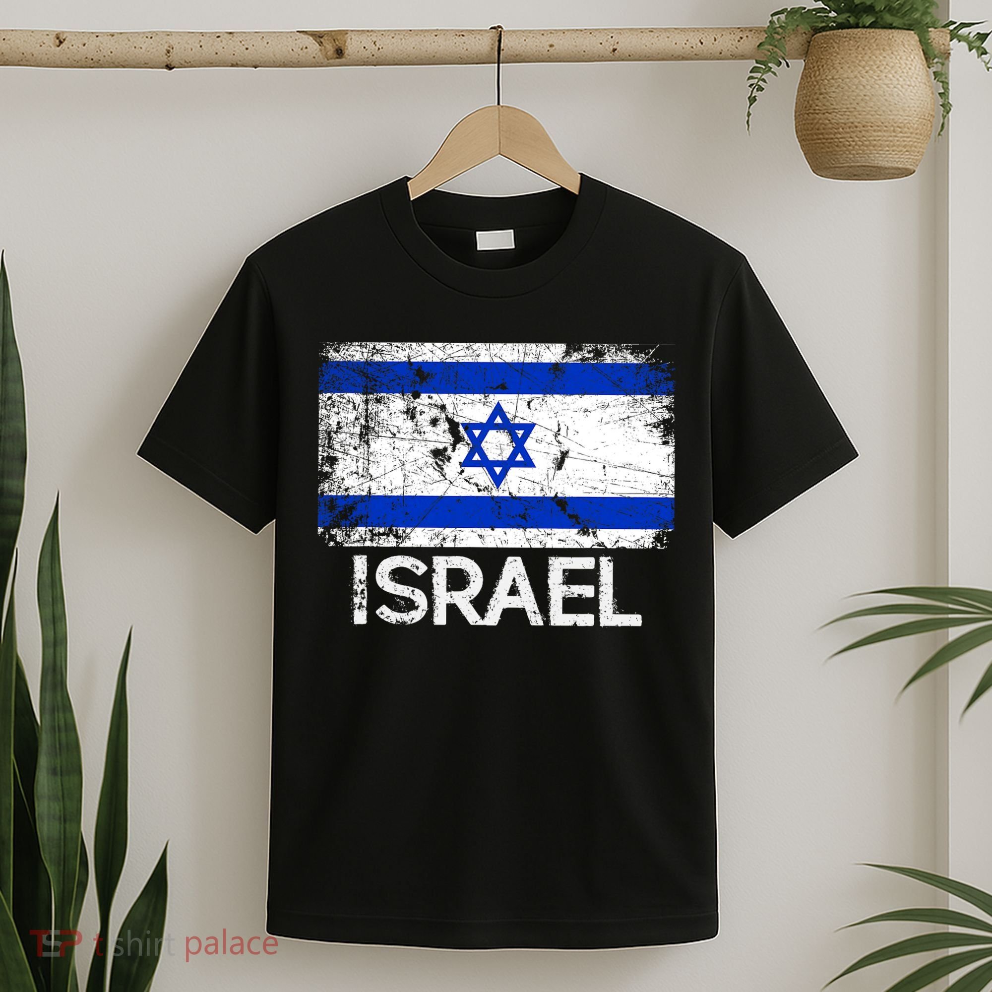 Israeli Flag Vintage I Stand With Israel T-Shirt