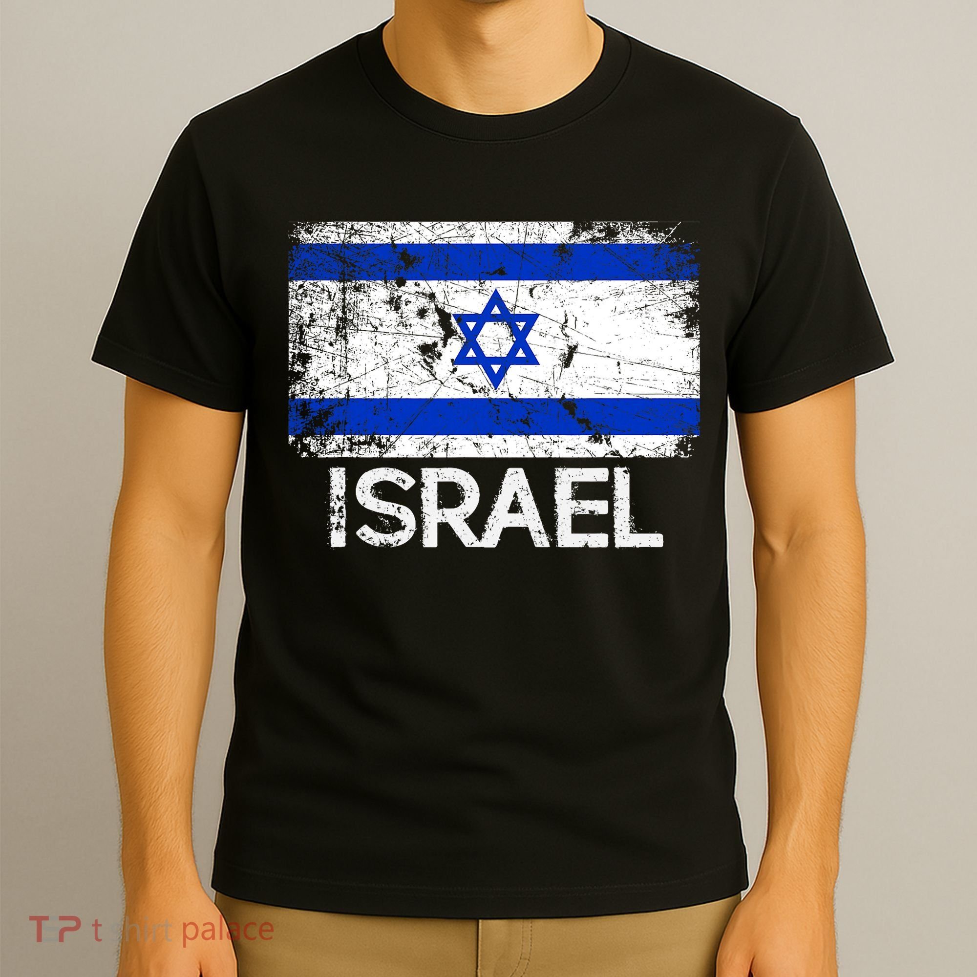 Israeli Flag Vintage I Stand With Israel T-Shirt