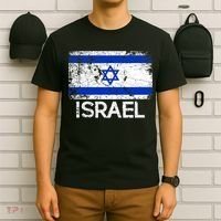 Israeli Flag Vintage I Stand With Israel T-Shirt thumb 6