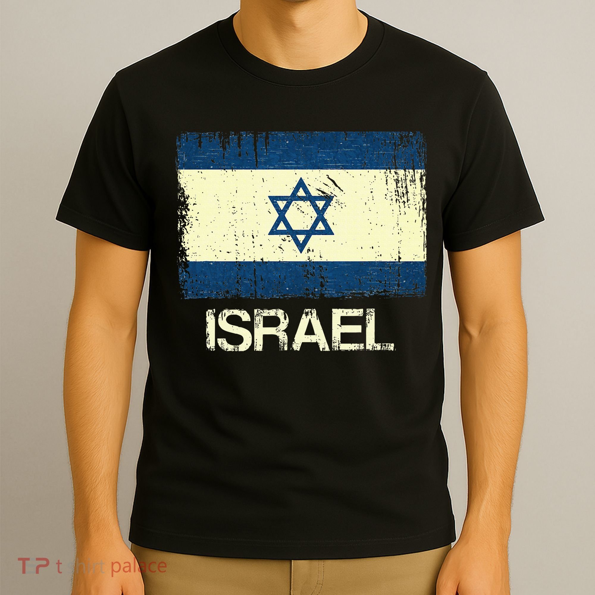 Israeli Flag  Vintage Israel T-Shirt