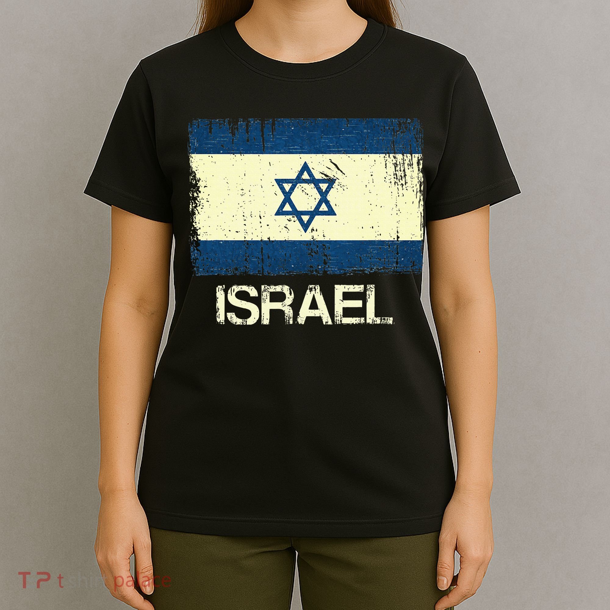 Israeli Flag  Vintage Israel T-Shirt