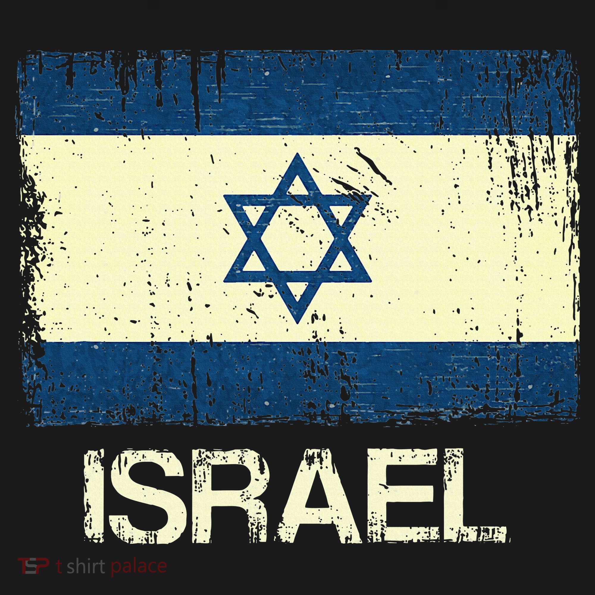 Israeli Flag  Vintage Israel T-Shirt