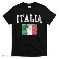 Italian Flag Vintage Italy Souvenir Travel Gift T-Shirt thumb 0