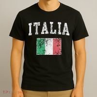 Italian Flag Vintage Italy Souvenir Travel Gift T-Shirt thumb 3