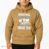Ice Fishing When Hell Freezes Over ILl Ice Fish There Too Hoodie thumb 2