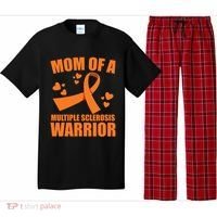 In February We Wear Orange Multiple Sclerosis Awareness Funny Gift Pajama Set thumb 0