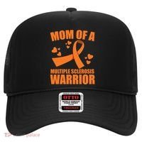 In February We Wear Orange Multiple Sclerosis Awareness Funny Gift Hat thumb 0