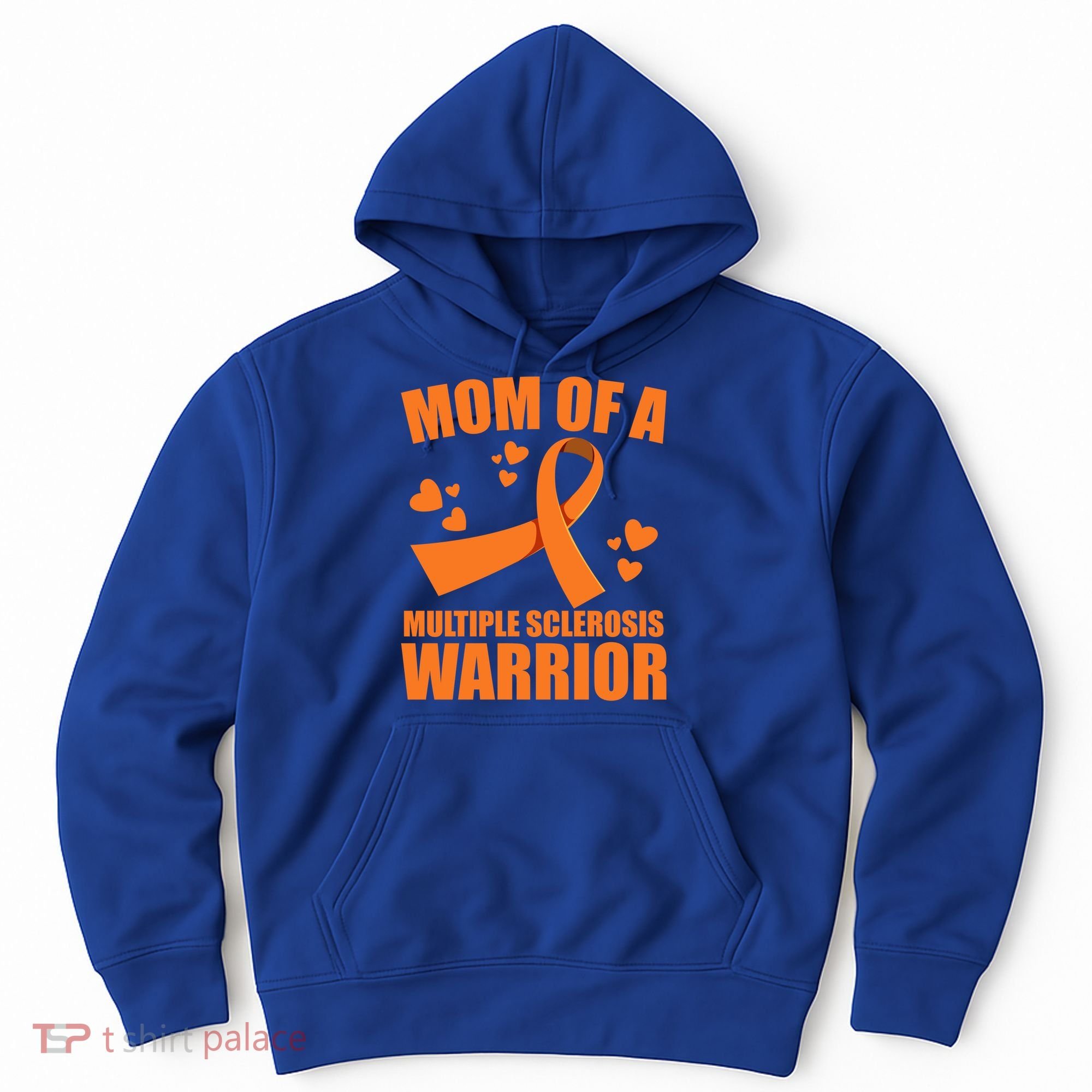 In February We Wear Orange Multiple Sclerosis Awareness Funny Gift Hoodie