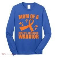 In February We Wear Orange Multiple Sclerosis Awareness Funny Gift Long Sleeve Shirt thumb 0