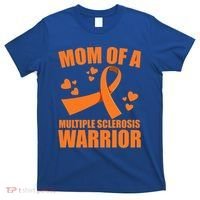 In February We Wear Orange Multiple Sclerosis Awareness Funny Gift T-Shirt thumb 0