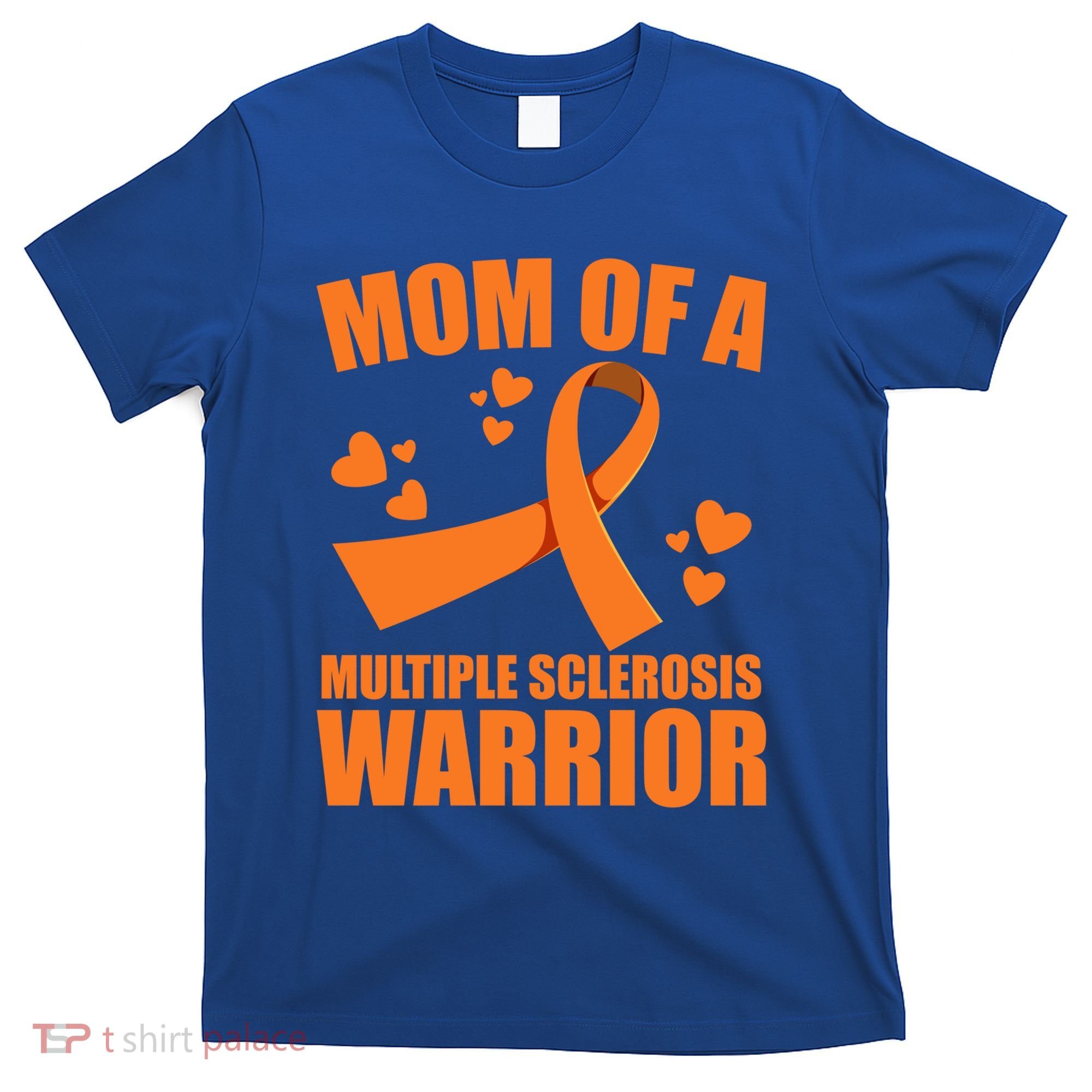 In February We Wear Orange Multiple Sclerosis Awareness Funny Gift T-Shirt