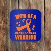 In February We Wear Orange Multiple Sclerosis Awareness Funny Gift Coaster thumb 0