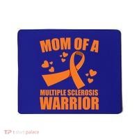 In February We Wear Orange Multiple Sclerosis Awareness Funny Gift Mousepad thumb 0