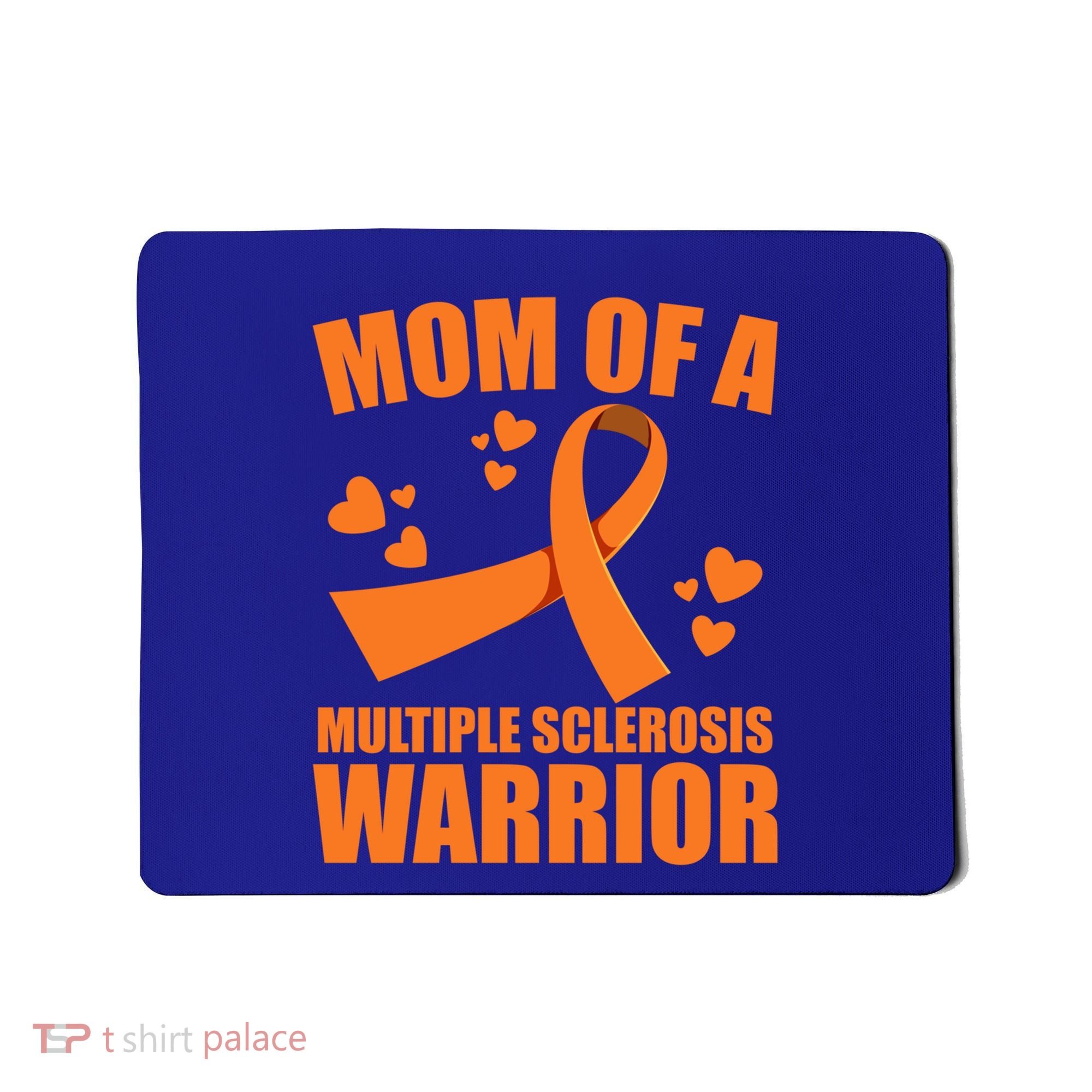 In February We Wear Orange Multiple Sclerosis Awareness Funny Gift Mousepad