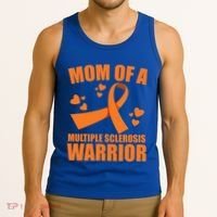 In February We Wear Orange Multiple Sclerosis Awareness Funny Gift Tank Top thumb 3