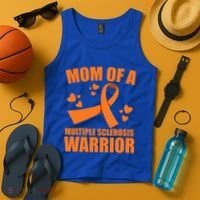 In February We Wear Orange Multiple Sclerosis Awareness Funny Gift Tank Top thumb 4