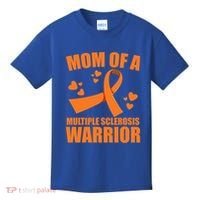 In February We Wear Orange Multiple Sclerosis Awareness Funny Gift Kids T-Shirt thumb 0