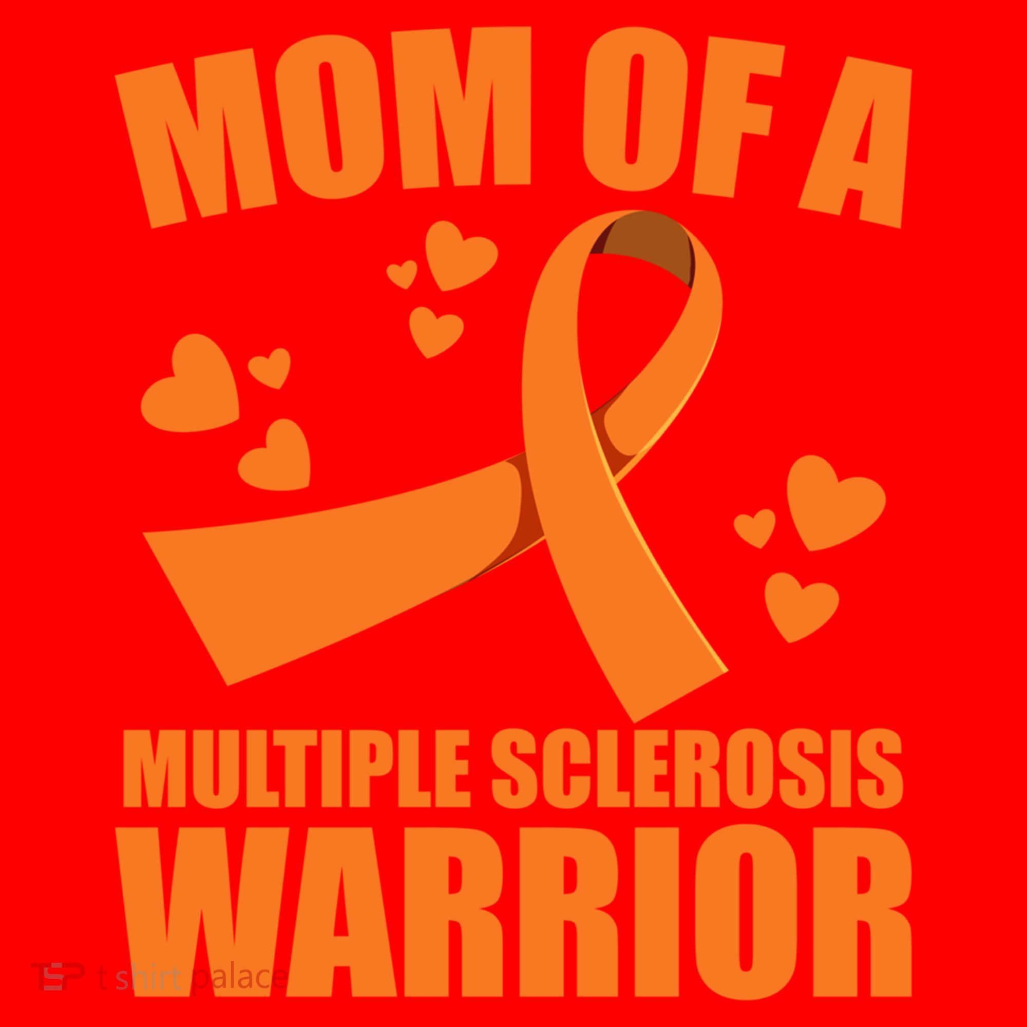 In February We Wear Orange Multiple Sclerosis Awareness Funny Gift Santa Hat