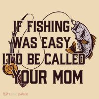If Fishing Was Easy It'd Be Called Your Mom Funny Fish Meme Gift Tote Bag thumb 4