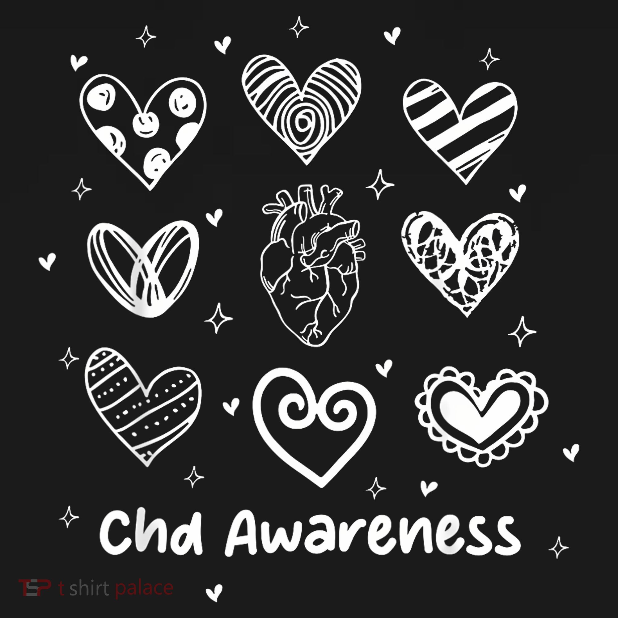 In February We Wear Red Chd Awareness Heart Disease Month Women's Tank Top