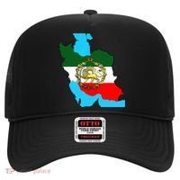 Iran Flag With A Golden Lion Hat thumb 0