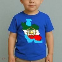 Iran Flag With A Golden Lion Toddler T-Shirt thumb 2