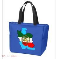 Iran Flag With A Golden Lion Tote Bag thumb 3