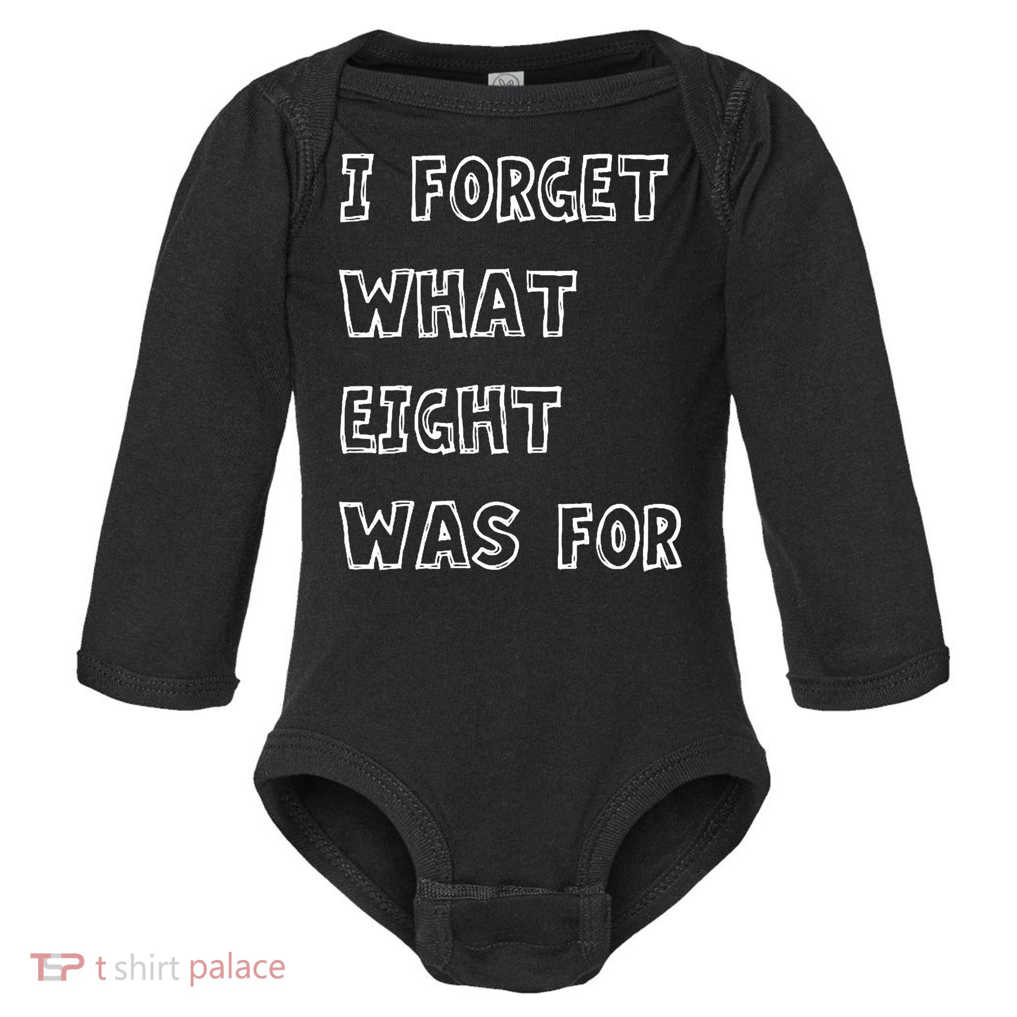 I Forget What Eight Was For Violent Femmes Kiss Off Baby Long Sleeve Bodysuit