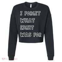 I Forget What Eight Was For Violent Femmes Kiss Off Cropped Pullover Crew thumb 0