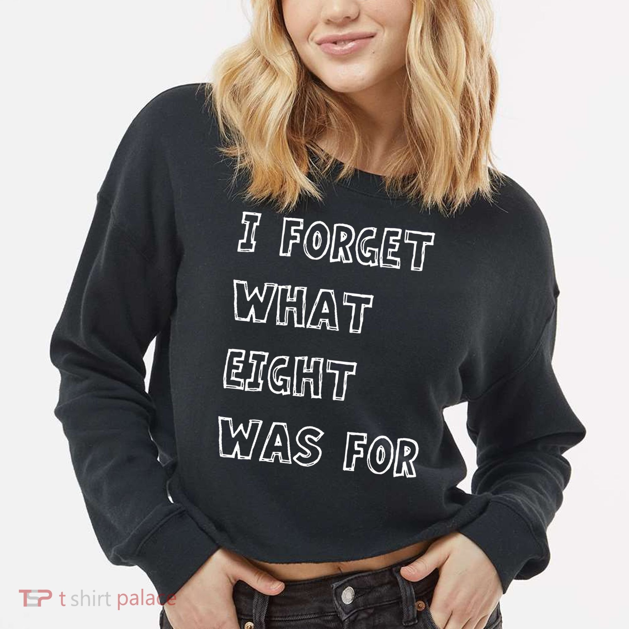 I Forget What Eight Was For Violent Femmes Kiss Off Cropped Pullover Crew