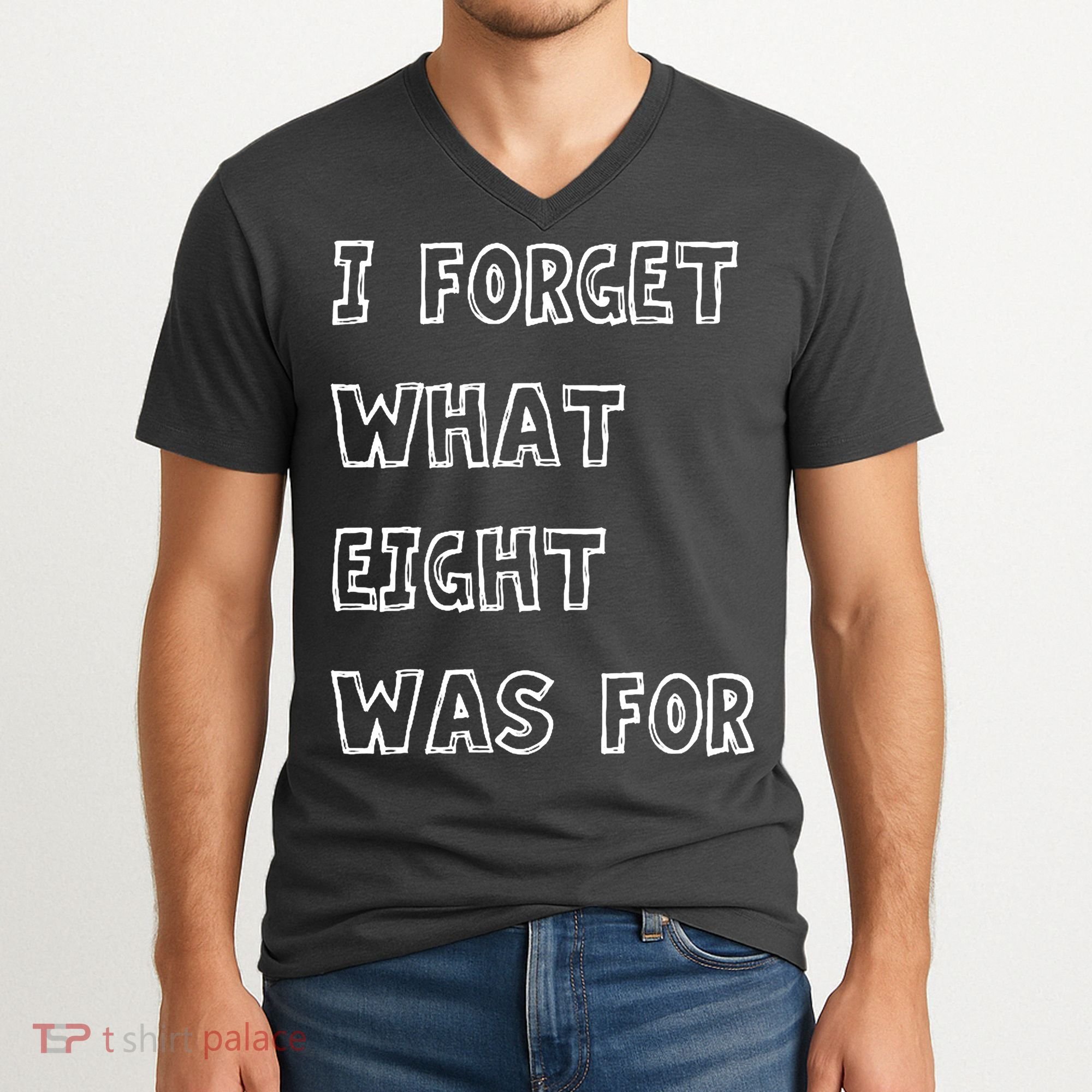 I Forget What Eight Was For Violent Femmes Kiss Off V-Neck T-Shirt