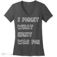 I Forget What Eight Was For Violent Femmes Kiss Off Women's V-Neck T-Shirt thumb 0