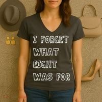 I Forget What Eight Was For Violent Femmes Kiss Off Women's V-Neck T-Shirt thumb 3