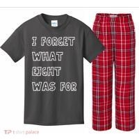 I Forget What Eight Was For Violent Femmes Kiss Off Kids Plaid Pajama Set thumb 0