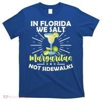 In Florida We Salt Margaritas Not Sidewalks Winter Gift T-Shirt thumb 0