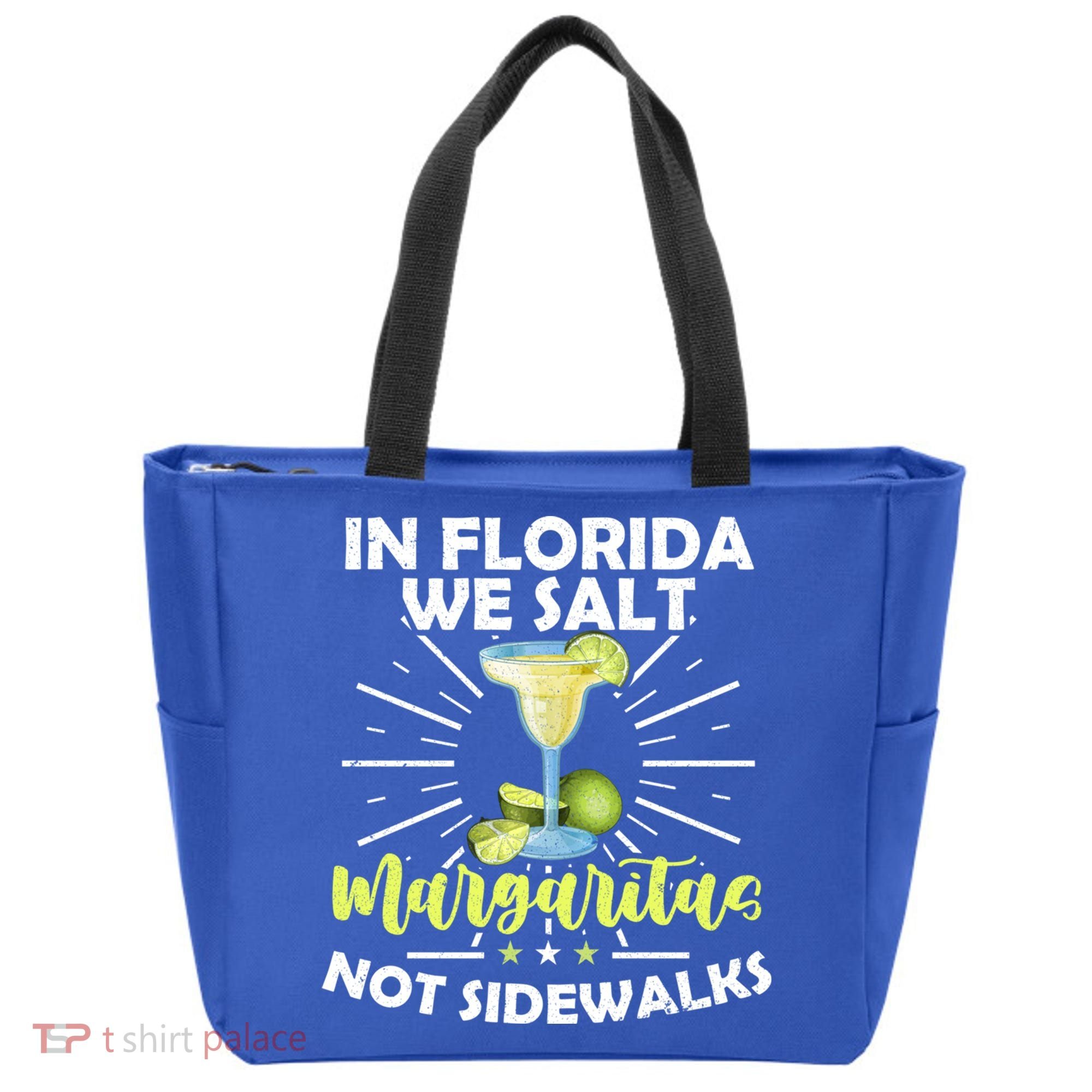 In Florida We Salt Margaritas Not Sidewalks Winter Gift Tote Bag